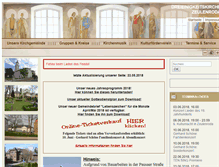 Tablet Screenshot of dreieinigkeitskirche-zeulenroda.de